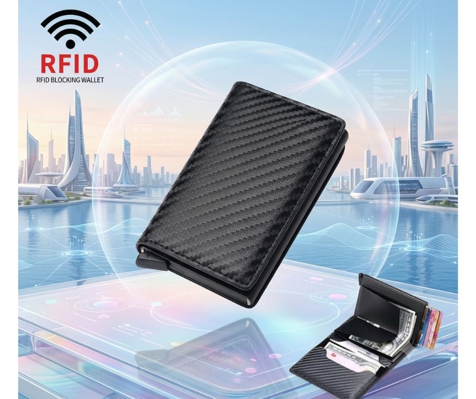 BILLETERA SMART BILLETERA INTELIGENTE TARJETERO ANTI RFID - 1
