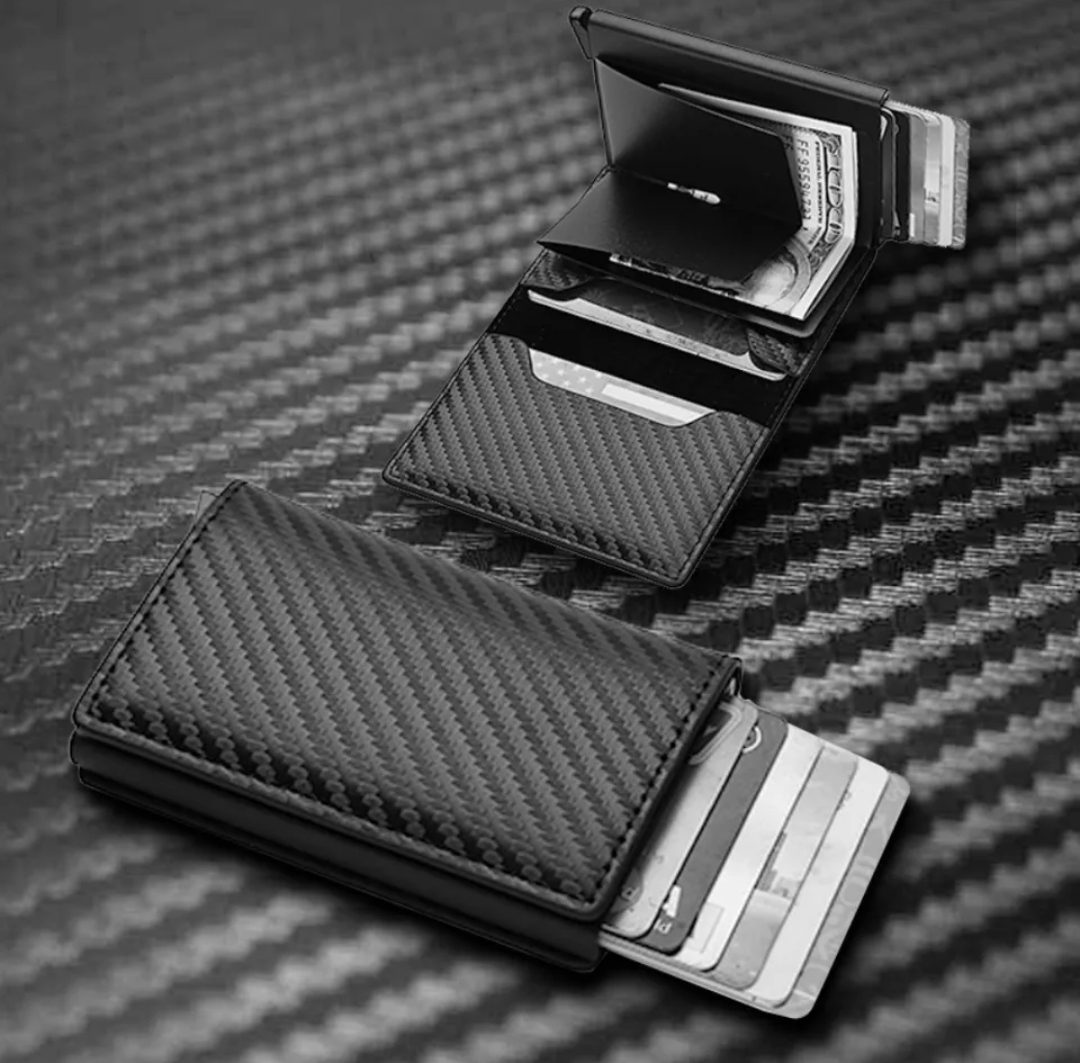 BILLETERA SMART BILLETERA INTELIGENTE TARJETERO ANTI RFID - 5