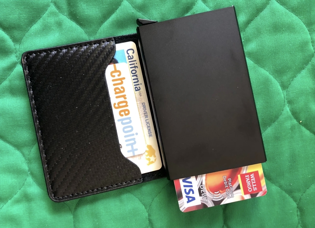 BILLETERA SMART BILLETERA INTELIGENTE TARJETERO ANTI RFID - 8