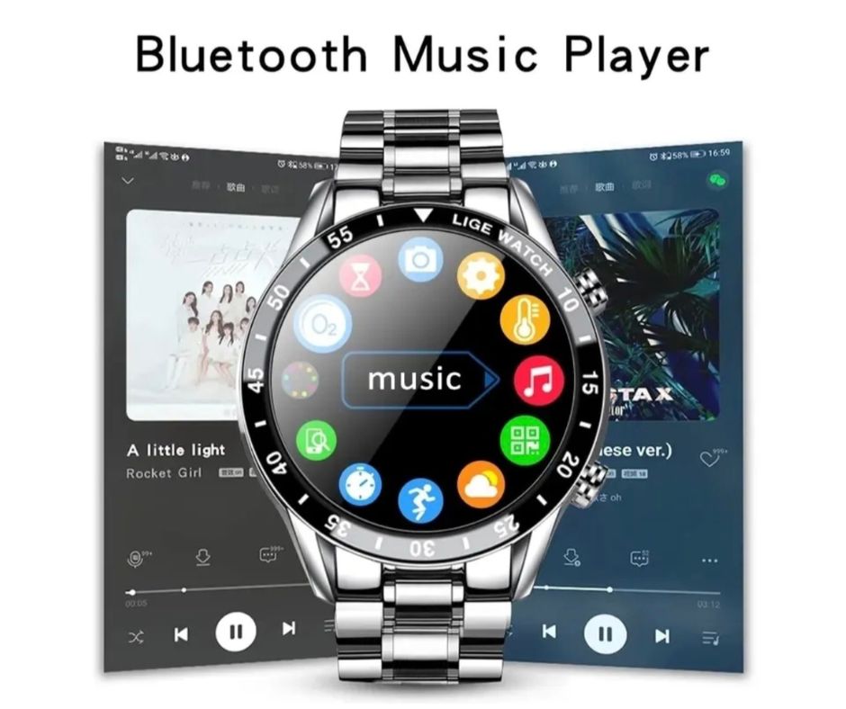 RELOJ INTELIGENTE SMARTWATCH RELOJ DEPORTIVO TÁCTIL TODO EN UNO - 7