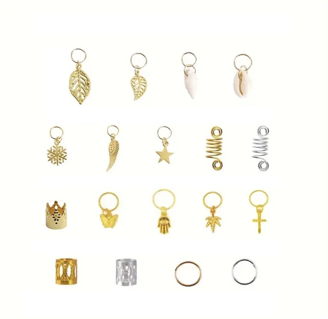 KIT DE 230 PIEZAS PARA DREADLOCKS DIY - ESTILO HIP HOP PUNK - 5