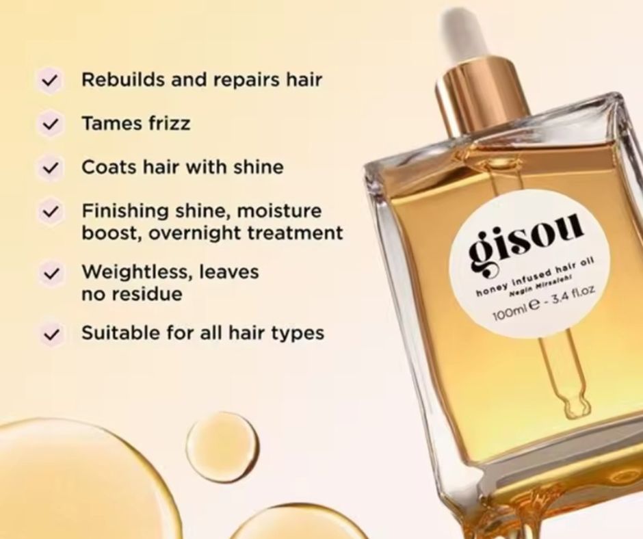 ACEITE PARA EL CABELLO CON INFUSIÓN DE MIEL ACABADO DE BRILLO 20ML - 5