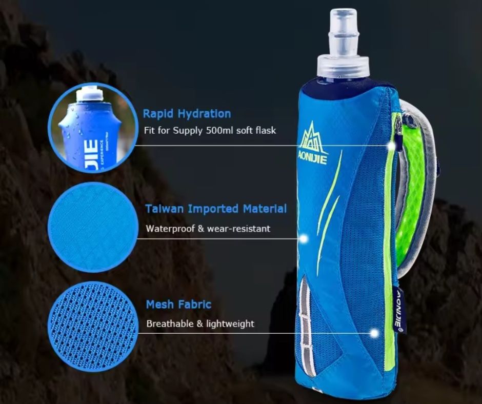 PORTA BOTELLA DE AGUA 500ML PARA CORRER - 6