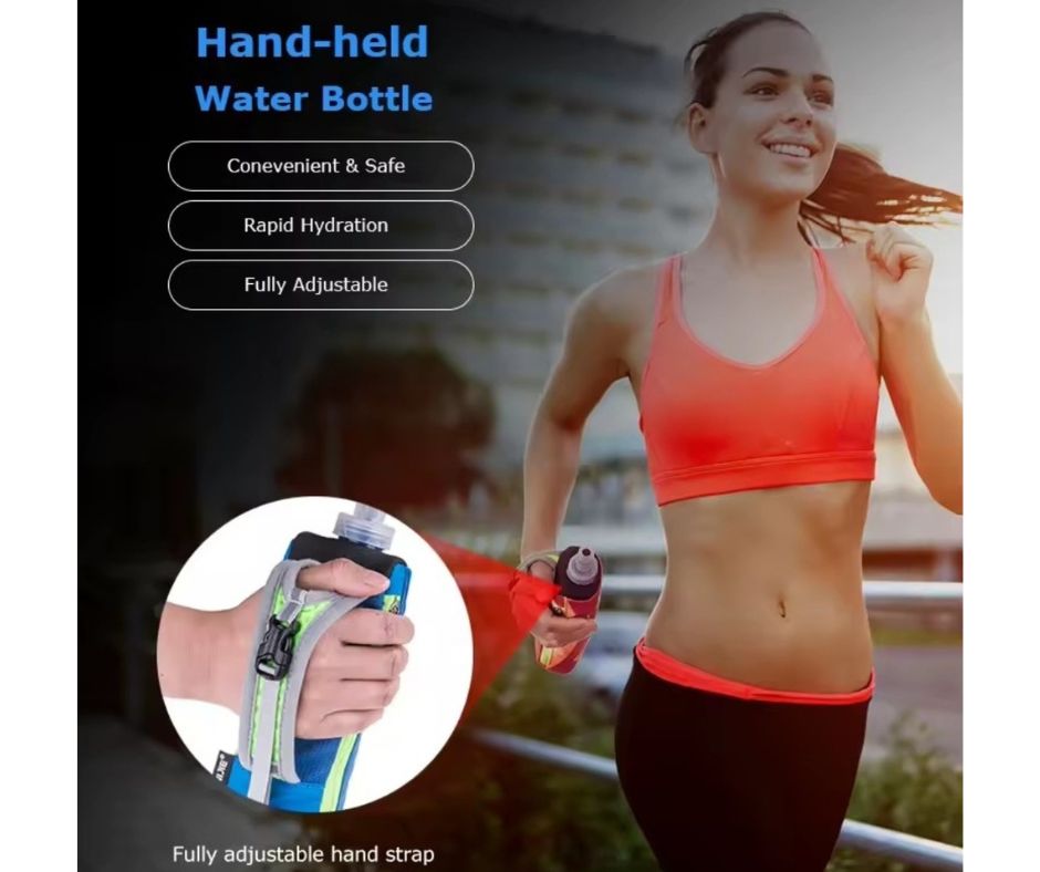 PORTA BOTELLA DE AGUA 500ML PARA CORRER - 8
