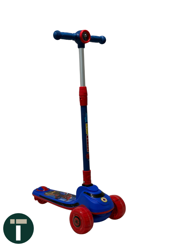 COOLTRI SCOOTER HIDRAULICO CON BLUETOOTH SPIDER MAN - 2