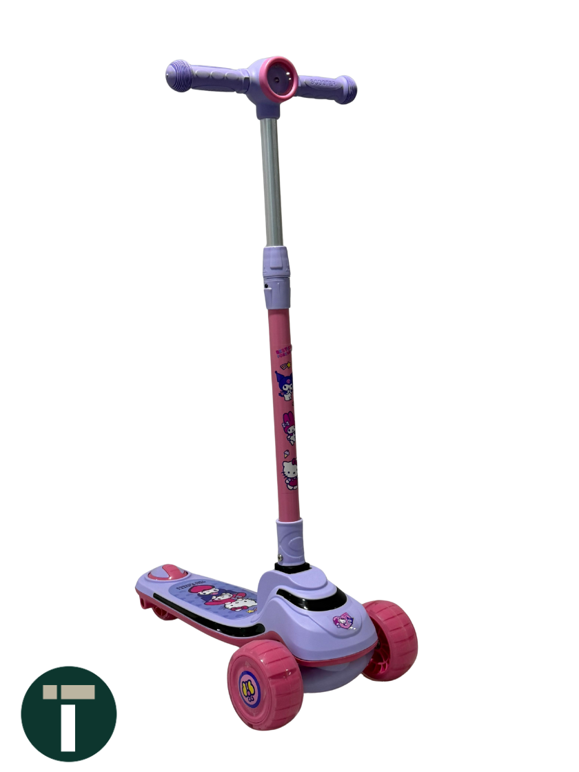 COOLTRI SCOOTER HIDRAULICO CON BLUETOOTH HELLO KITTY - 2