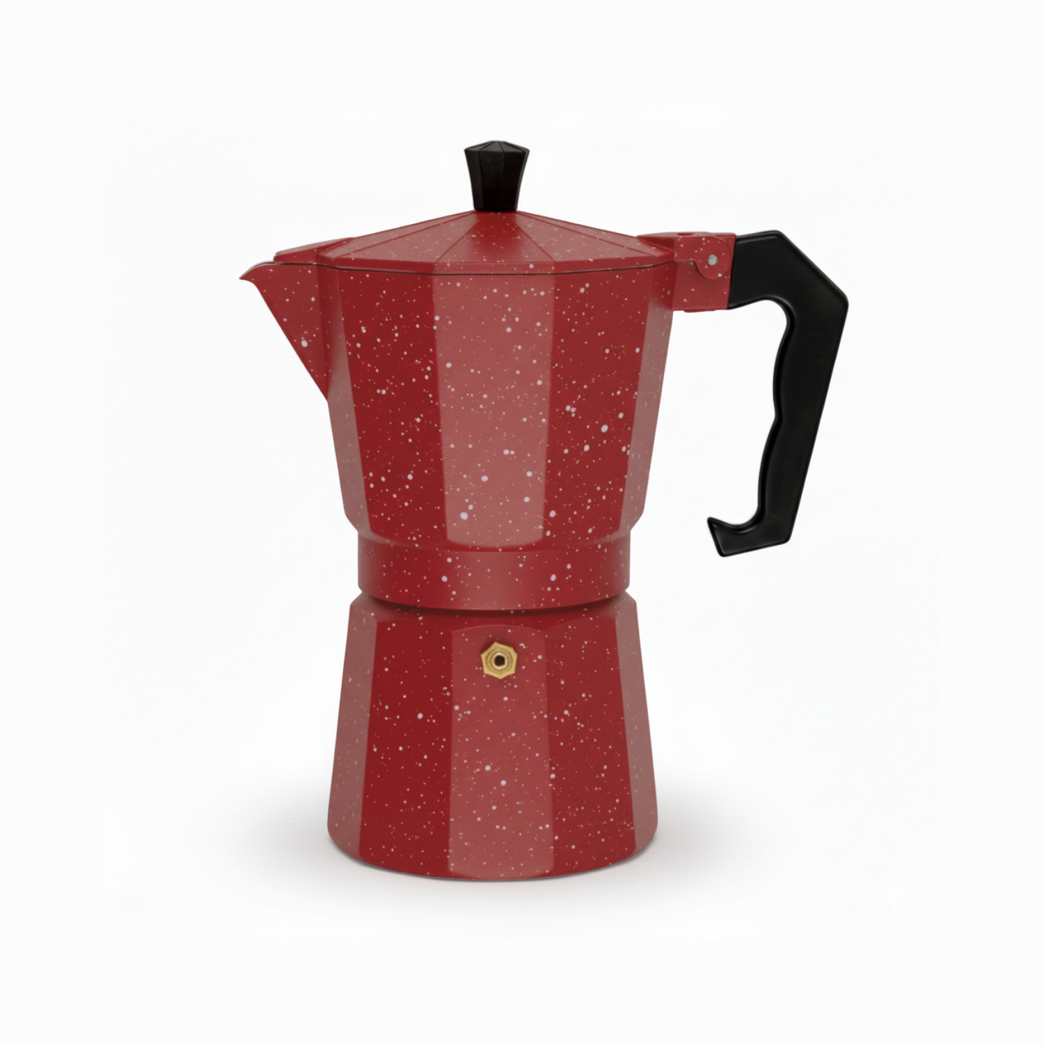CAFETERA ITALIANA CFTR-NGRT EXPRESSO MOKA 6 TAZAS COLOR ROJO 300ML - 1