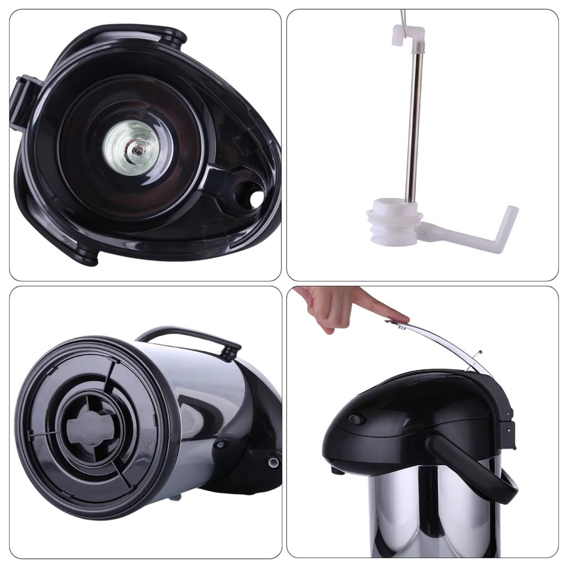 TERMO CON DISPENSADOR ACERO INOXIDABLE DE 3 LITROS - 5