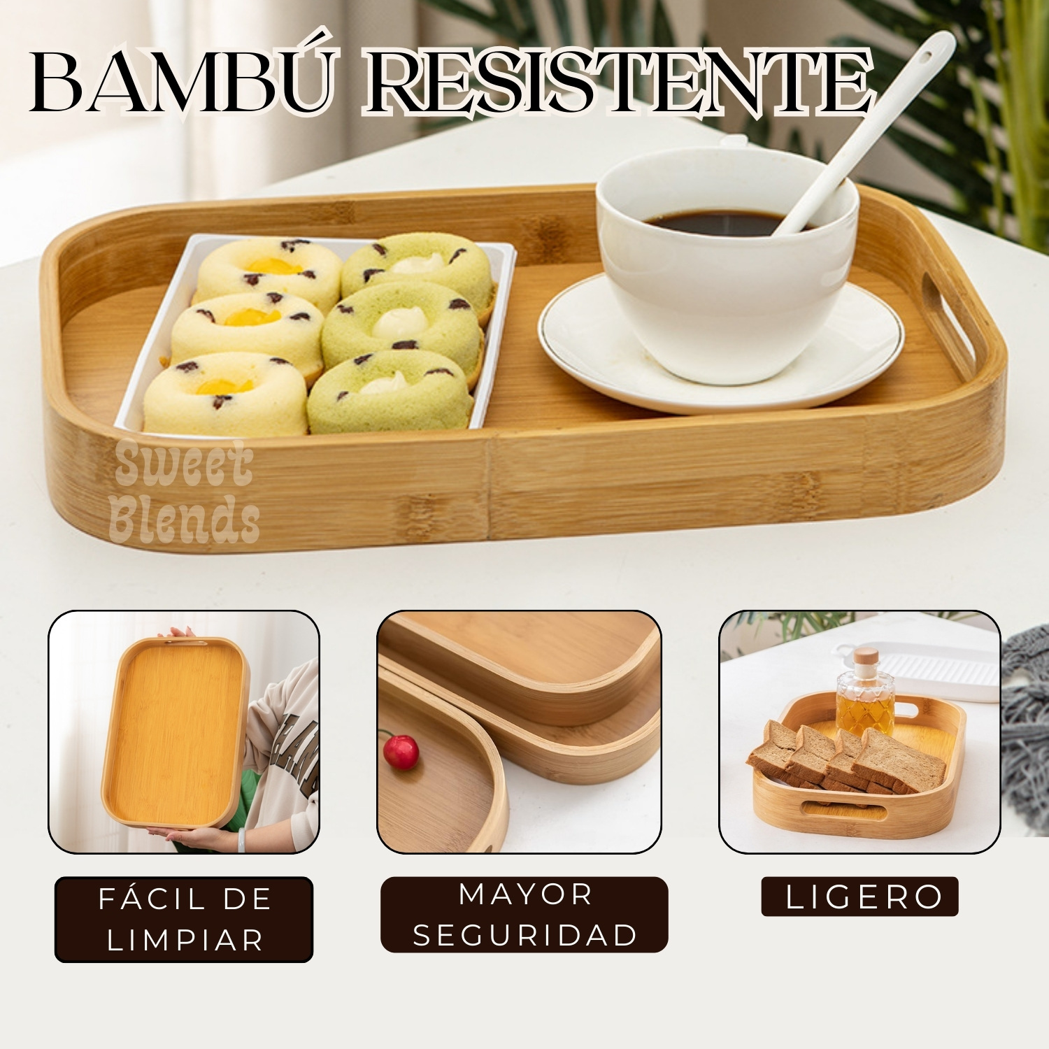 SET 3 BANDEJAS BAMBÚ PRÁCTICAS RESISTENTES MULTIUSO - 4