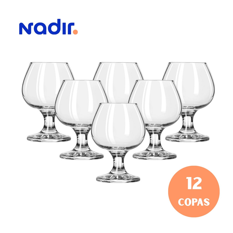 COPA COÑAC 330ML WINDSOR SET X12 NADIR VIDRIO RESISTENTE - 1