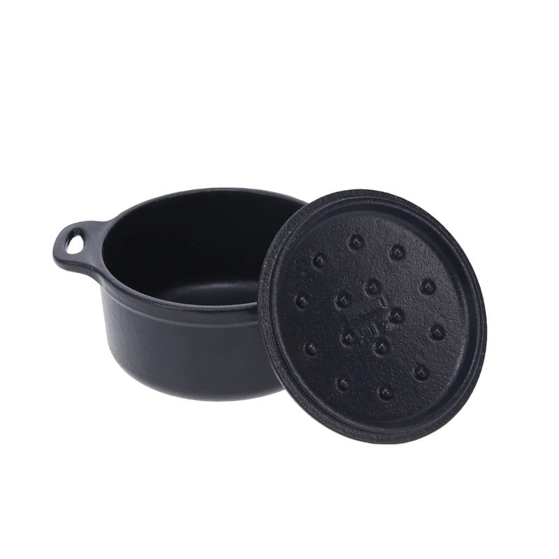 MINI OLLA DE HIERRO FUNDIDO ESMALTADO COCOTTE VICTORIA - 3