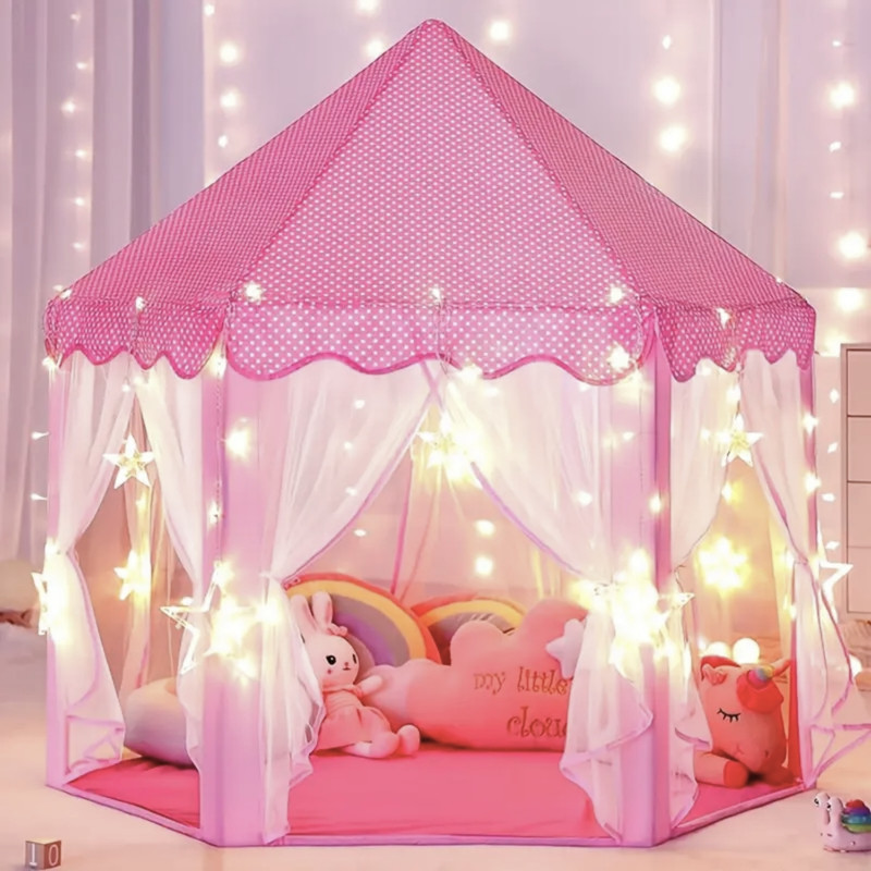 CASTILLO ARMABLE DE PRINCESA TULL CASITA DE JUEGO NIÑAS - 3