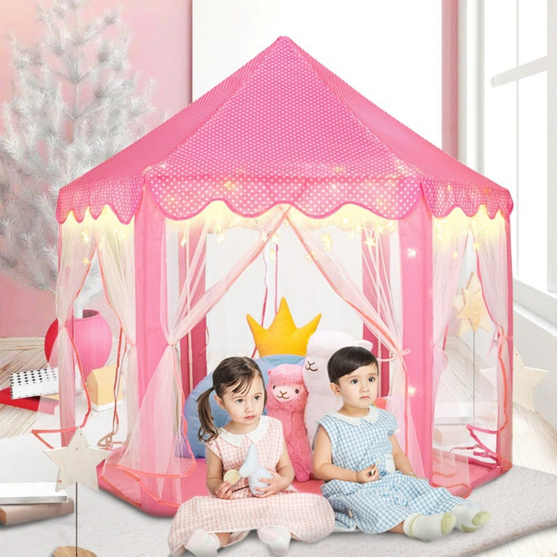 CASTILLO ARMABLE DE PRINCESA TULL CASITA DE JUEGO NIÑAS - 4