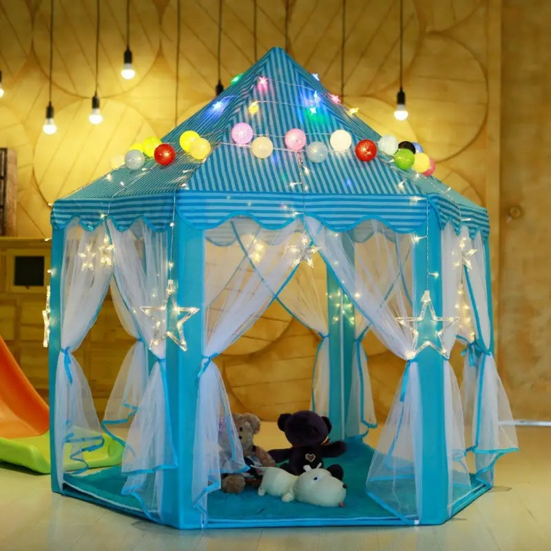CASTILLO ARMABLE DE PRINCIPE TULL CASITA DE JUEGO NIÑOS - 6