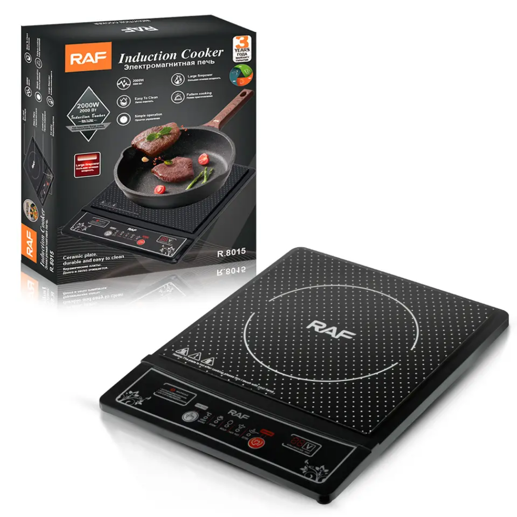 COCINA DE INDUCCIÓN 2000W – RÁPIDA Y SEGURA - 1
