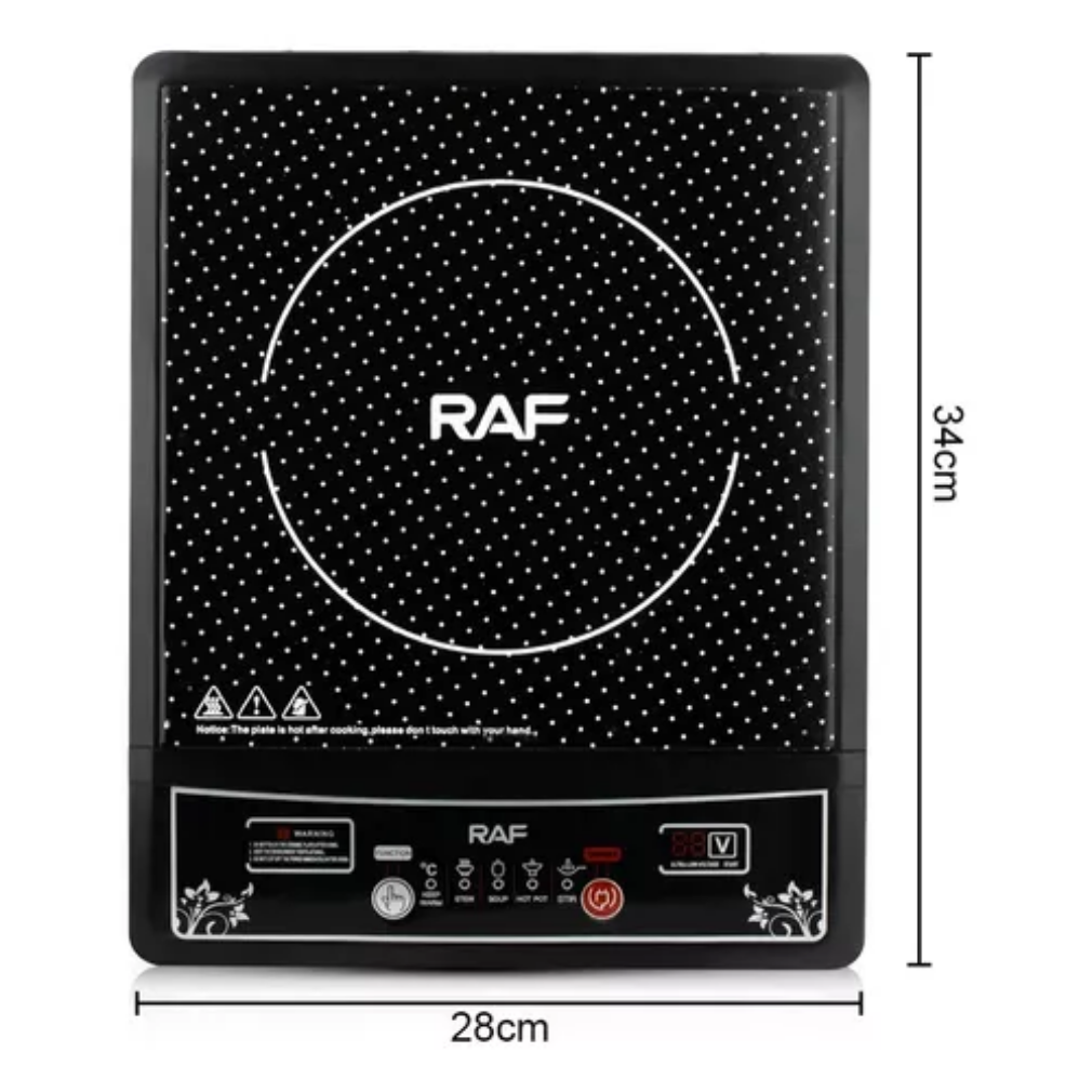COCINA DE INDUCCIÓN 2000W – RÁPIDA Y SEGURA - 3