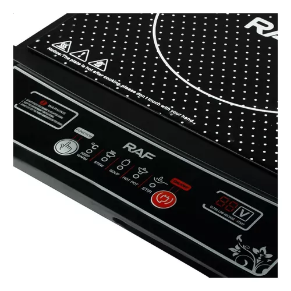 COCINA DE INDUCCIÓN 2000W – RÁPIDA Y SEGURA - 4