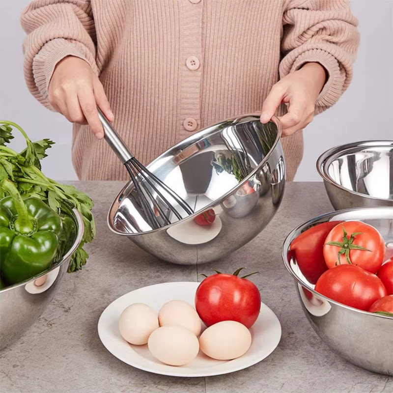 BOWLS DE ACERO INOXIDABLE RESISTENTES X5 – COCINA DIARIA - 3