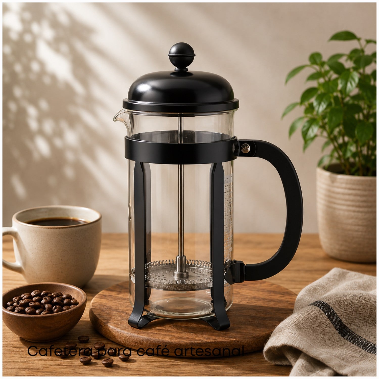 PRENSA FRANCESA BODUM CHAMBORD 1000ML CAFETERA MANUAL - 3