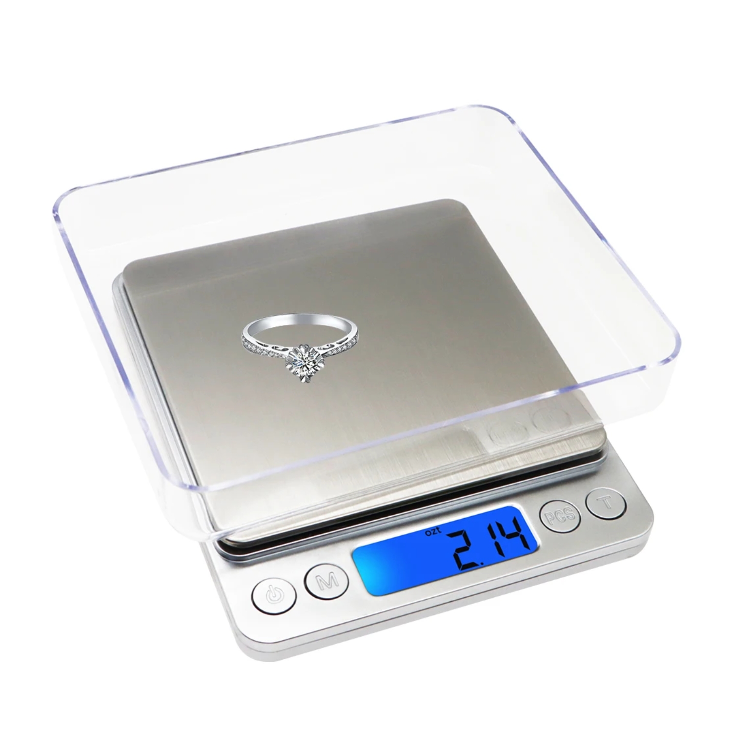 GRAMERA DIGITAL 500 G 0.01 G MEDICIÓN RÁPIDA PARA USO DIARIO - 1