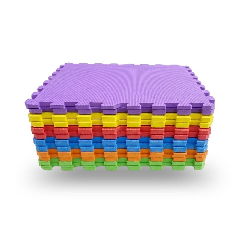PISO EVA PARA NIÑOS ARMADO RÁPIDO 59X59 PACK 10 - 1