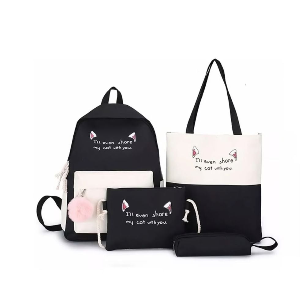PACK MOCHILA KWAII 4 EN 1 - 1