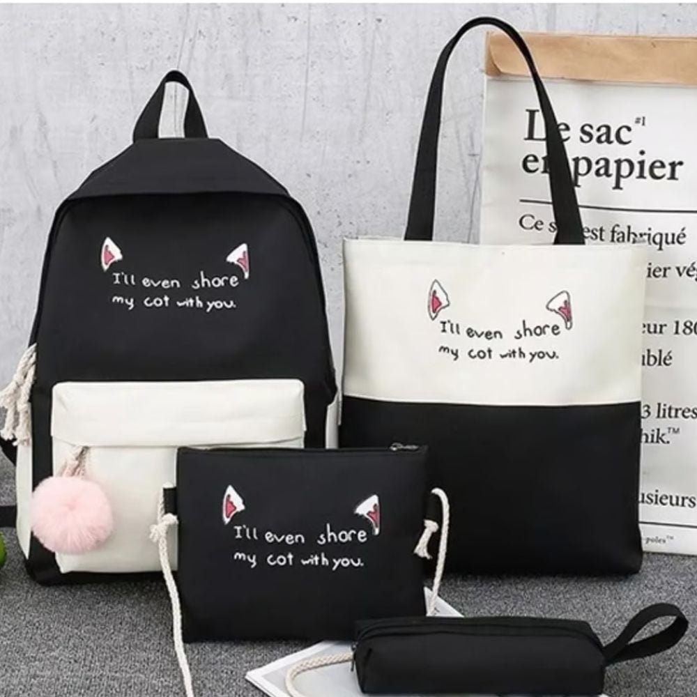 PACK MOCHILA KWAII 4 EN 1 - 2
