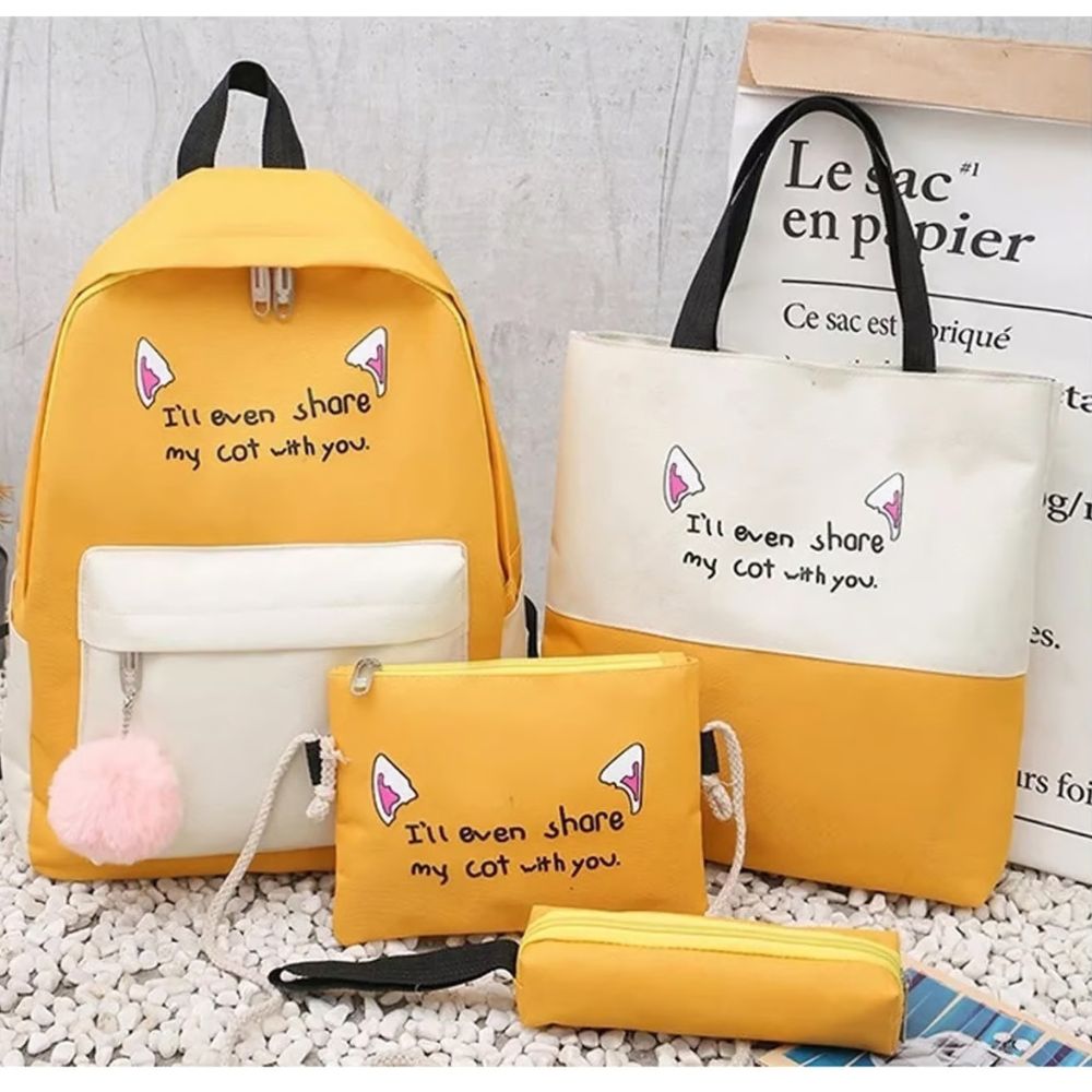 PACK MOCHILA KWAII 4 EN 1 - 2