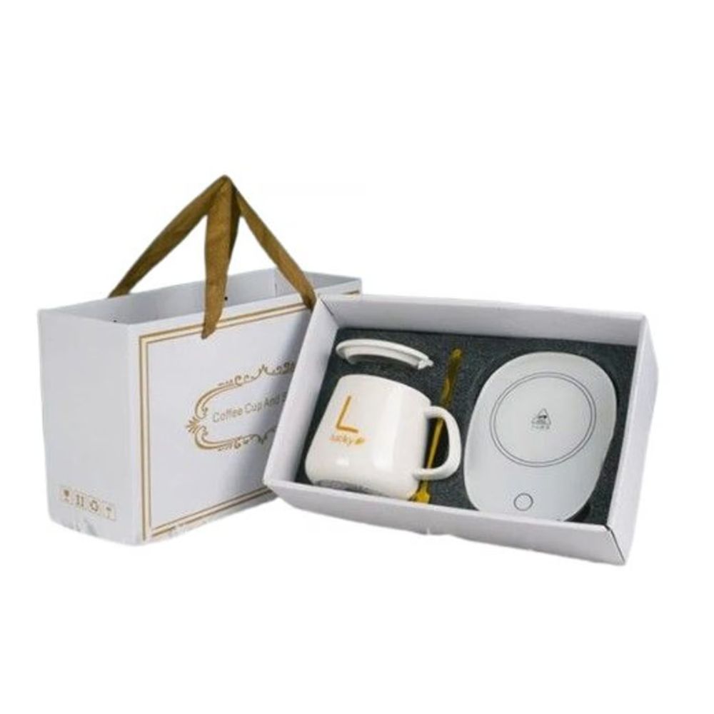 TAZA CON ELÉCTRICO CALENTADOR - 1