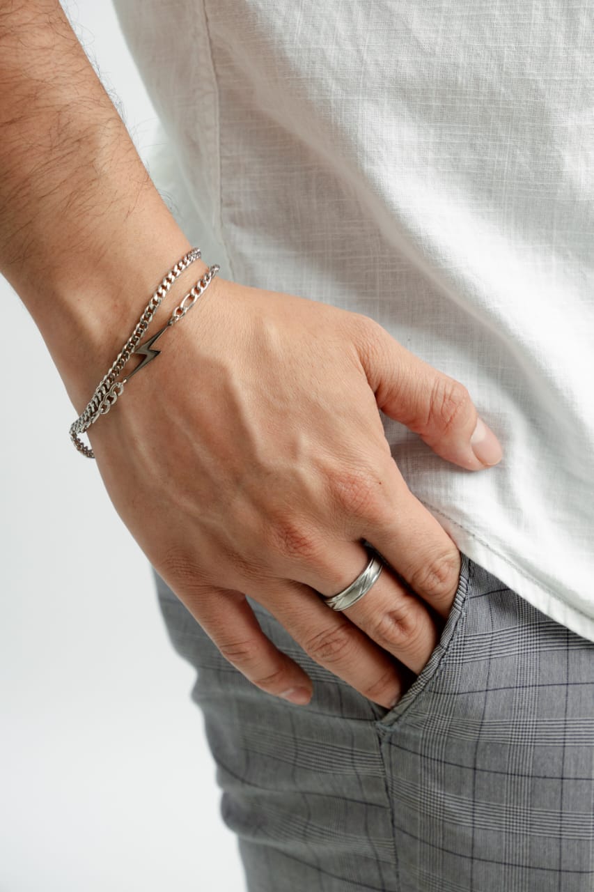 PULSERA GIOVANE FINA PARA HOMBRE - 1