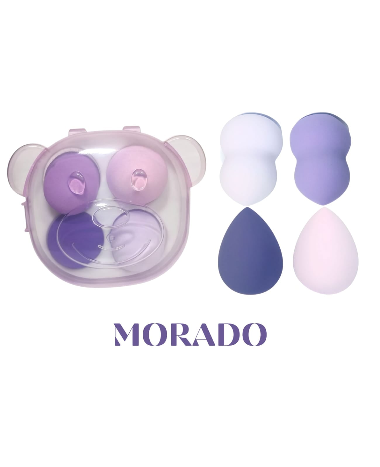 SET DE 4 ESPONJAS DE MAQUILLAJE - 1