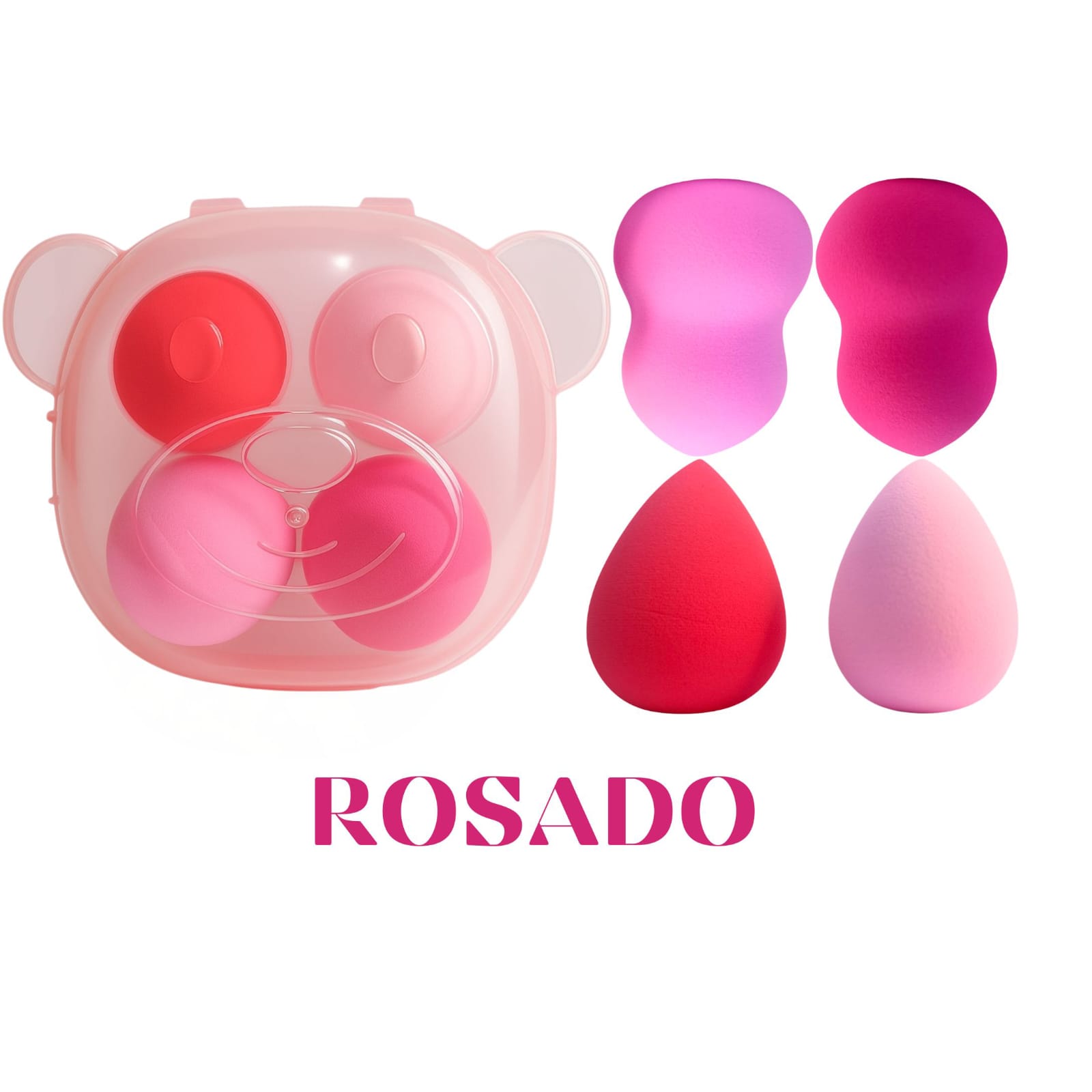 SET DE 4 ESPONJAS DE MAQUILLAJE - 1