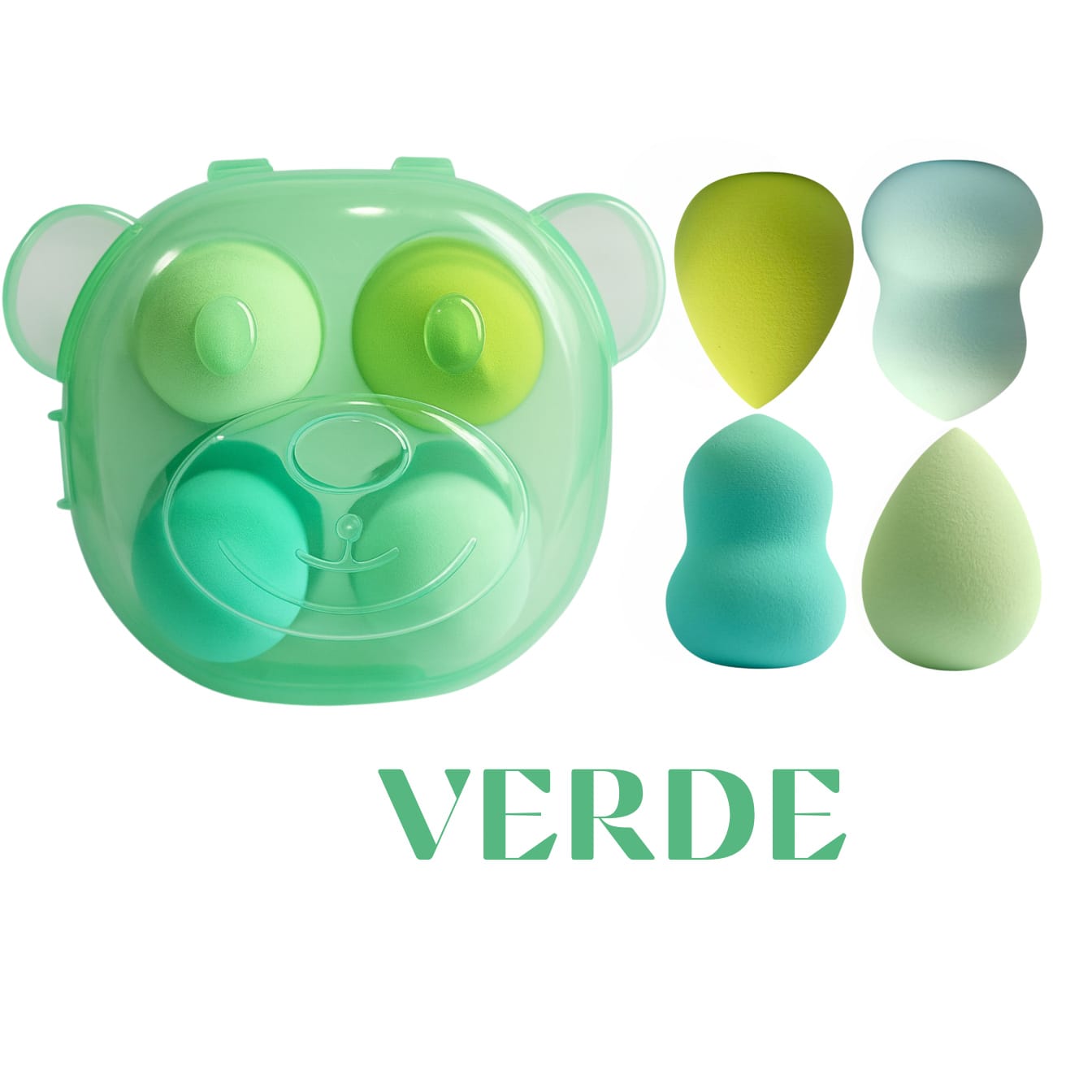 SET DE 4 ESPONJAS DE MAQUILLAJE - 1