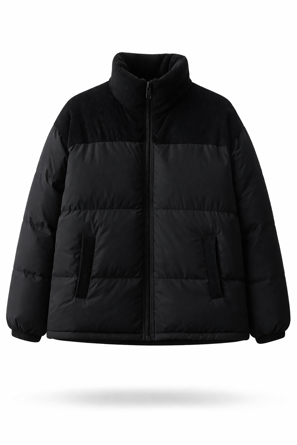 CASACA PUFFER UNISEX URBAN SOFT CORDUROY PREMIUM - 1