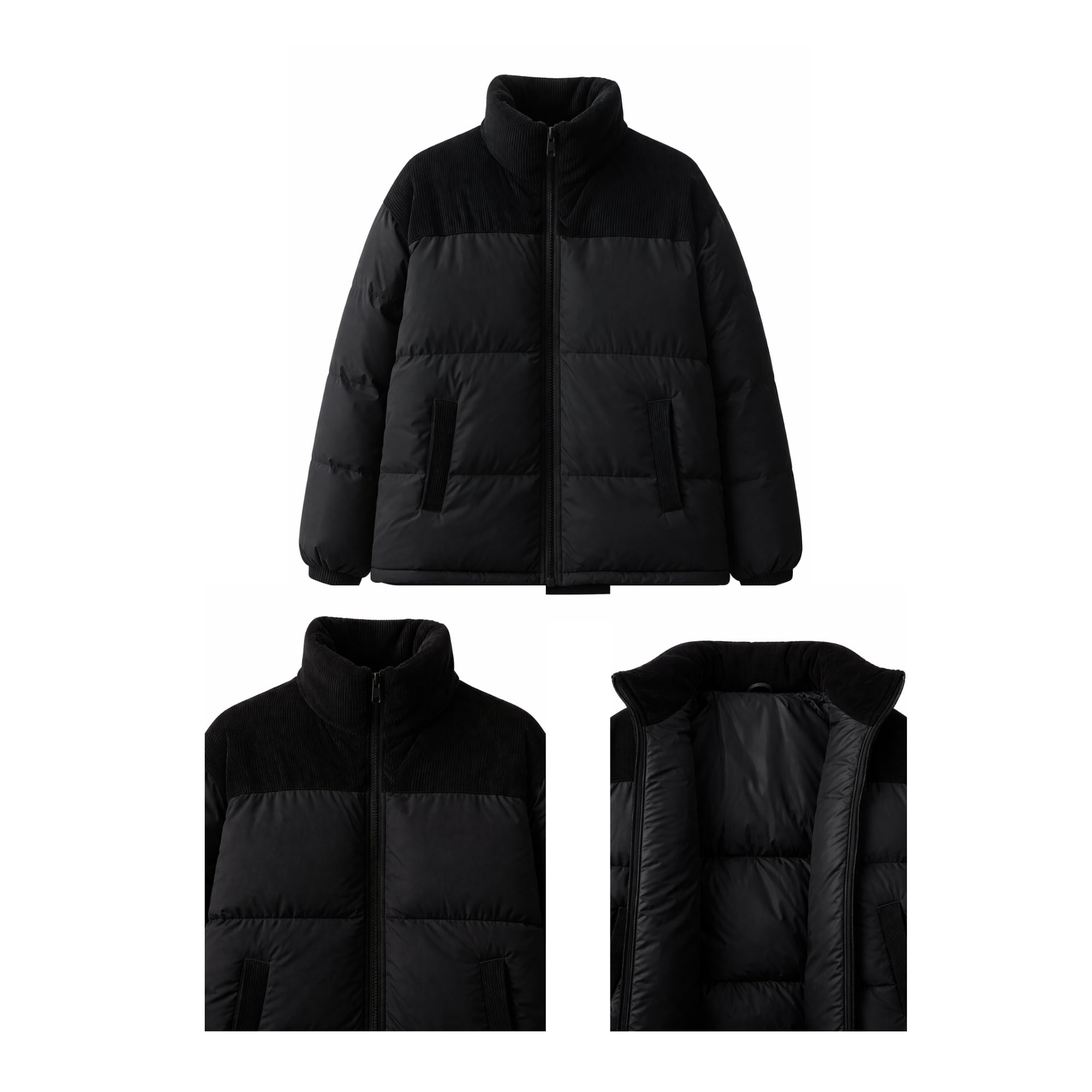 CASACA PUFFER UNISEX URBAN SOFT CORDUROY PREMIUM - 2