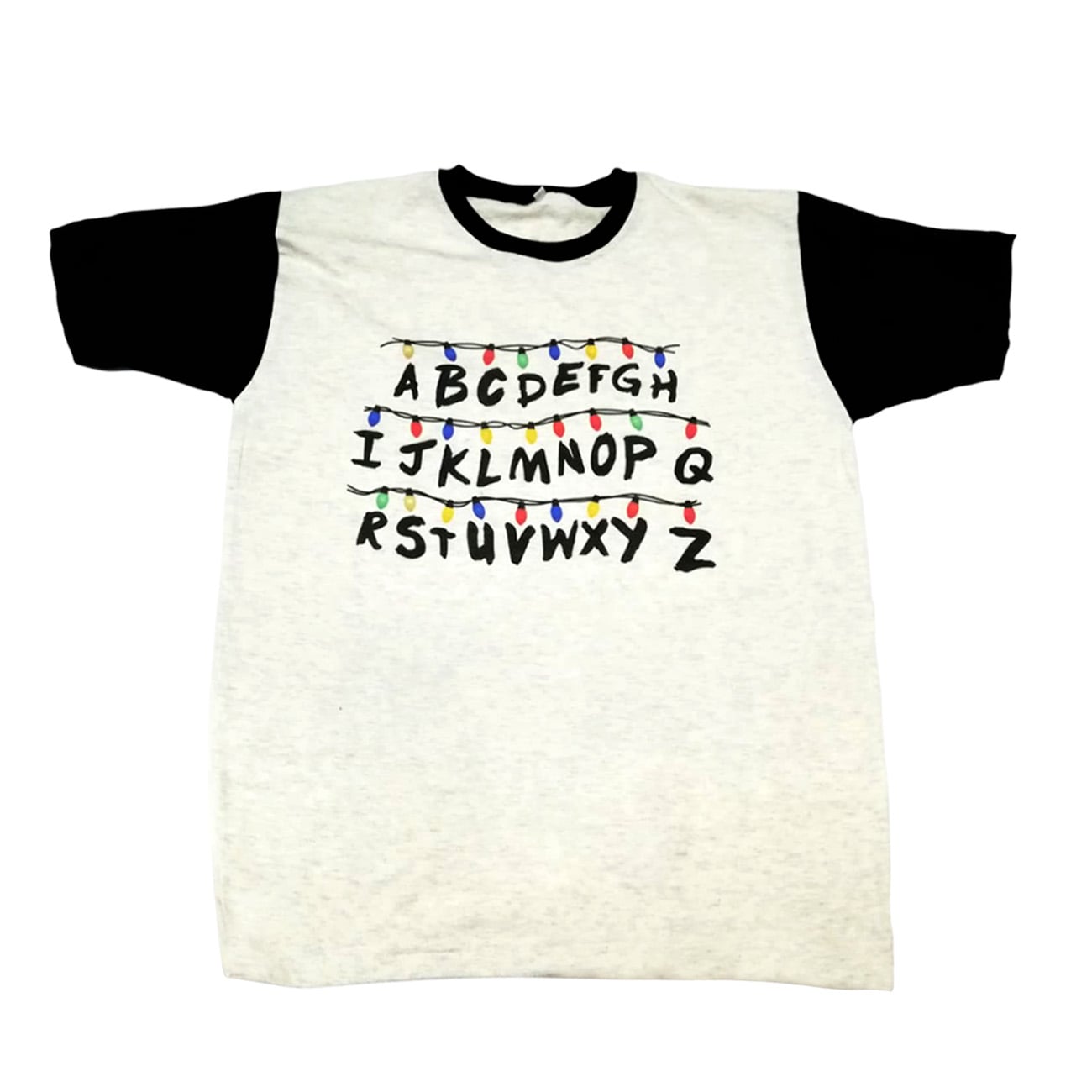 POLO UNISEX BLANCO STRANGER THINGS 01 COLOR MELANGE - 2