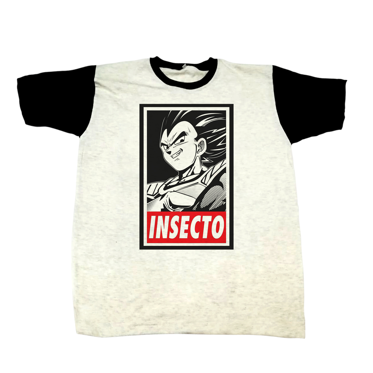 POLO UNISEX BLANCO DRAGON BALL 08 COLOR MELANGE - 1