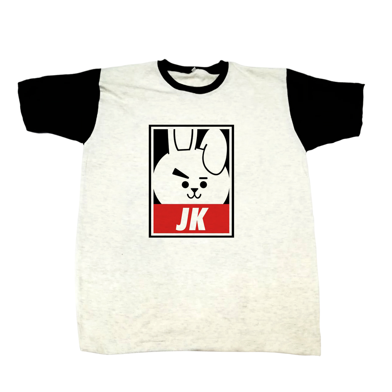 POLO UNISEX BLANCO BTS BT21 01 COLOR MELANGE - 1