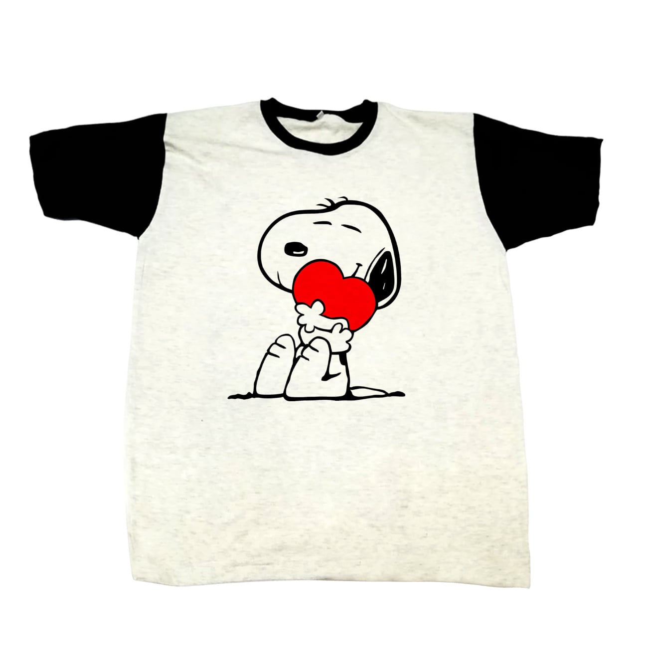 POLO UNISEX BLANCO SNOOPY 02 COLOR MELANGE - 1
