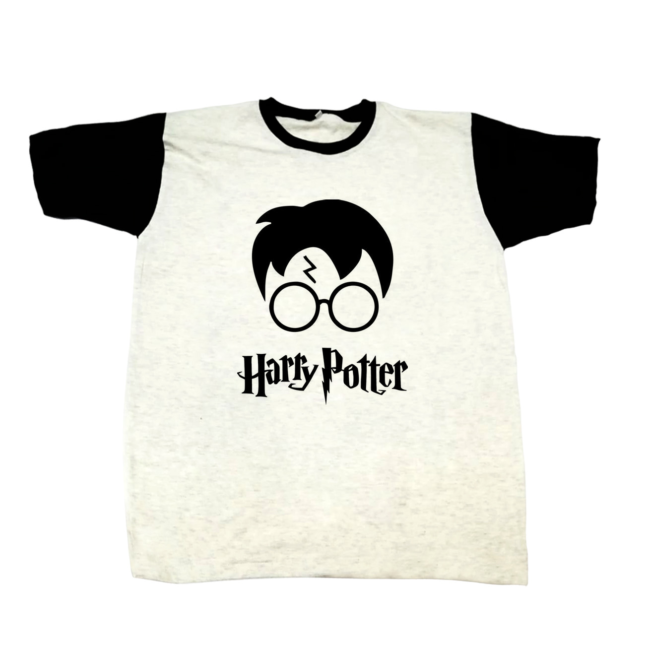 POLO UNISEX BLANCO HARRY POTTER 02 COLOR MELANGE - 1