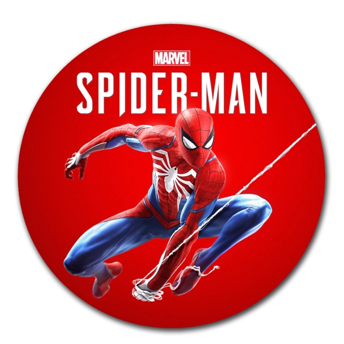 MOUSE PAD CIRCULAR HOMBRE ARAÑA SPIDERMAN 1 - 1