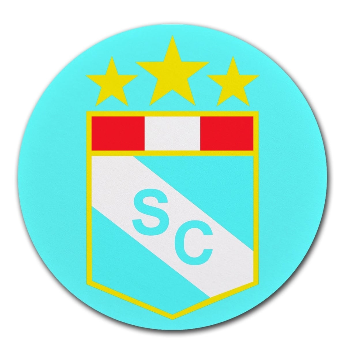 MOUSE PAD CIRCULAR SPORTING CRISTAL - 1
