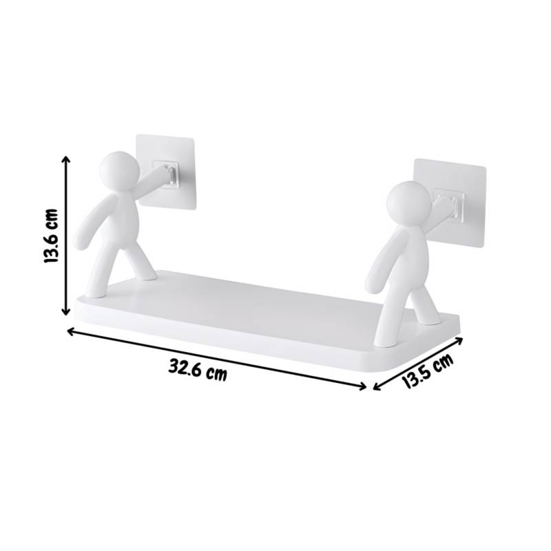 PACK DE 3 ESTANTE REPISA HUMANOIDE - 2