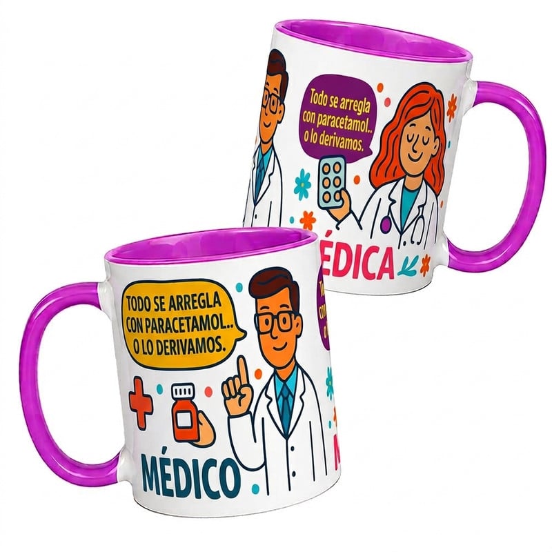 TAZA DIA DEL MEDICO 8 - 1