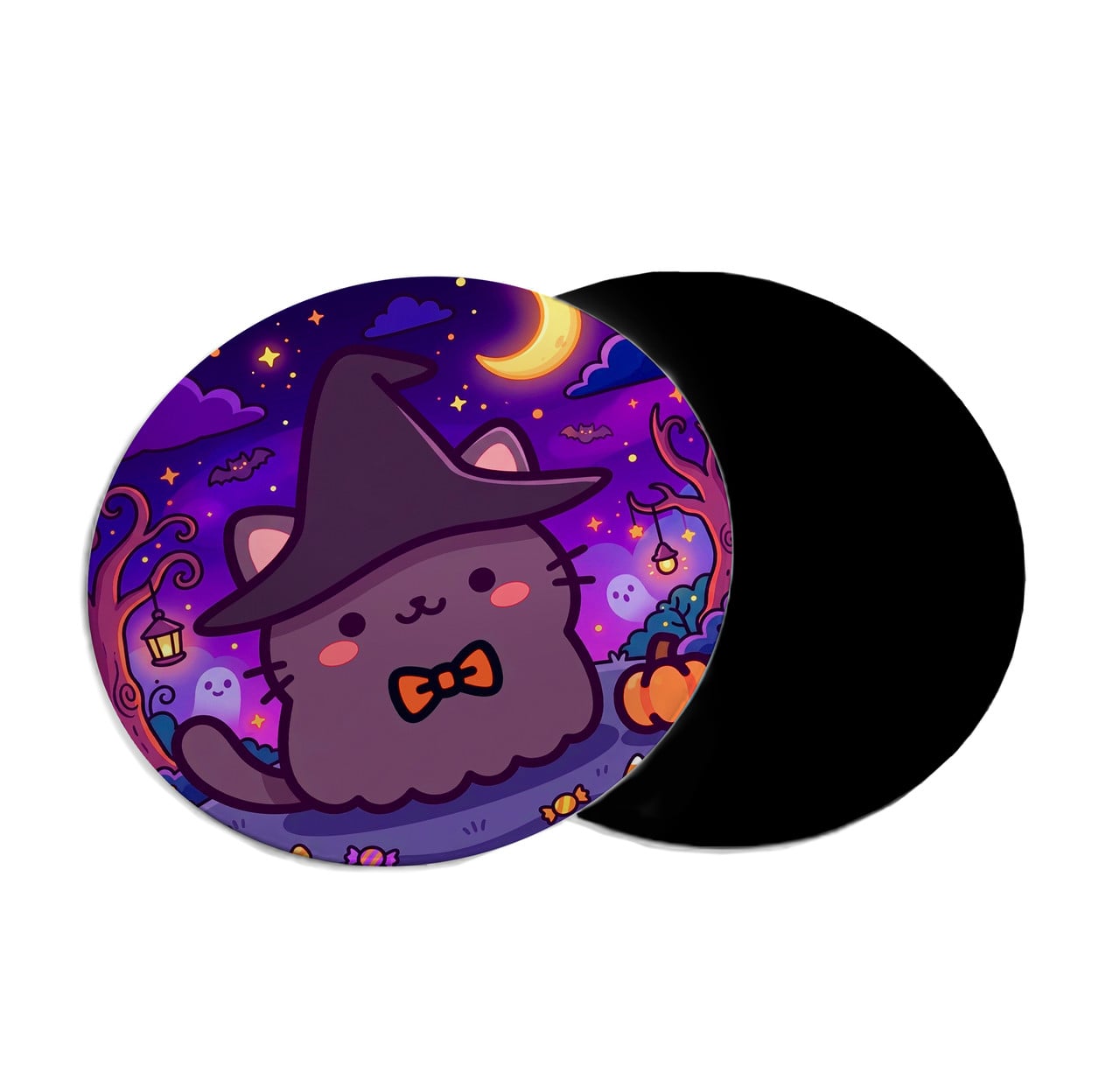 MOUSE PAD CIRCULAR HALLOWEEN 16 - 1