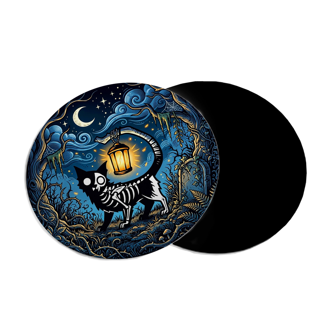 MOUSE PAD CIRCULAR HALLOWEEN 19 - 1