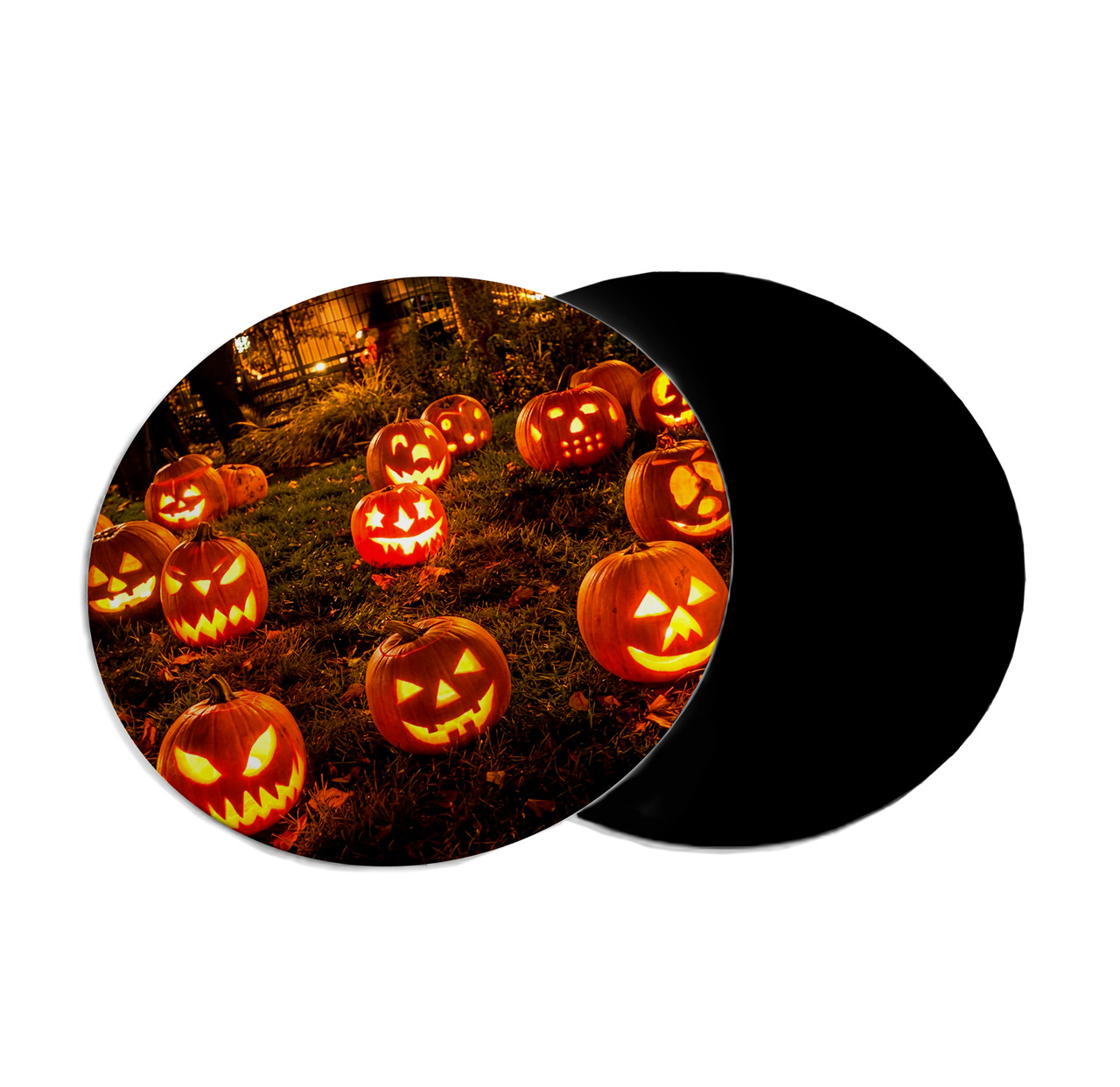 MOUSE PAD CIRCULAR HALLOWEEN 12 - 1