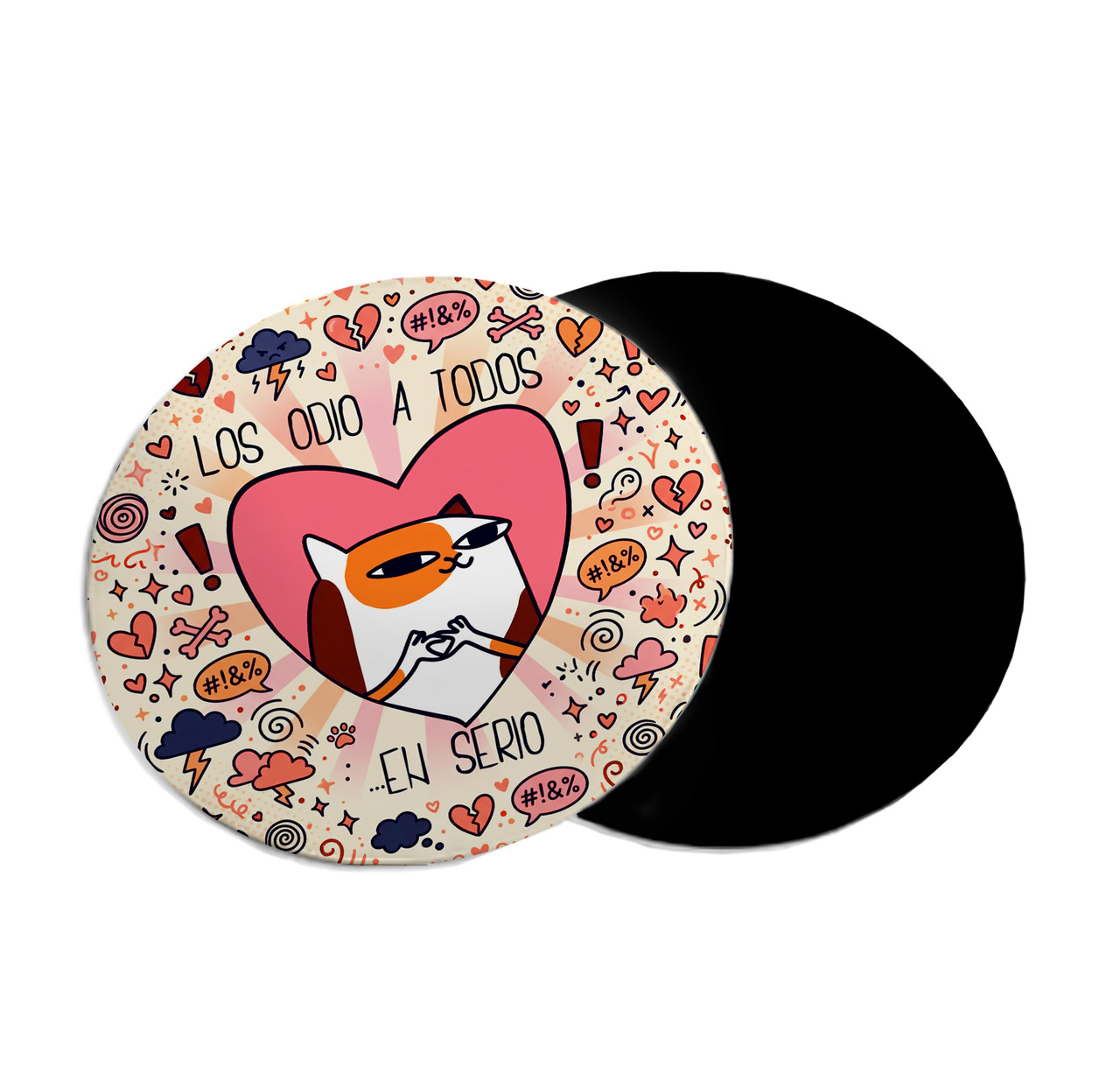 MOUSE PAD CIRCULAR HALLOWEEN 34 - 1