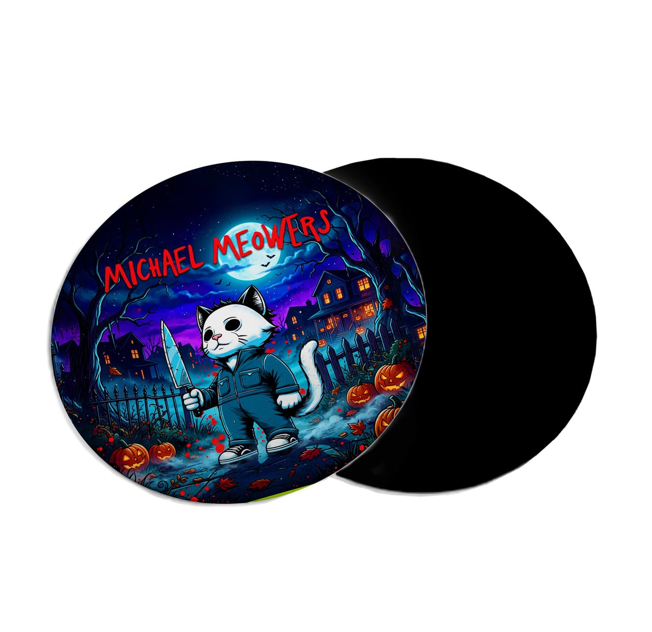 MOUSE PAD CIRCULAR HALLOWEEN 43 - 1