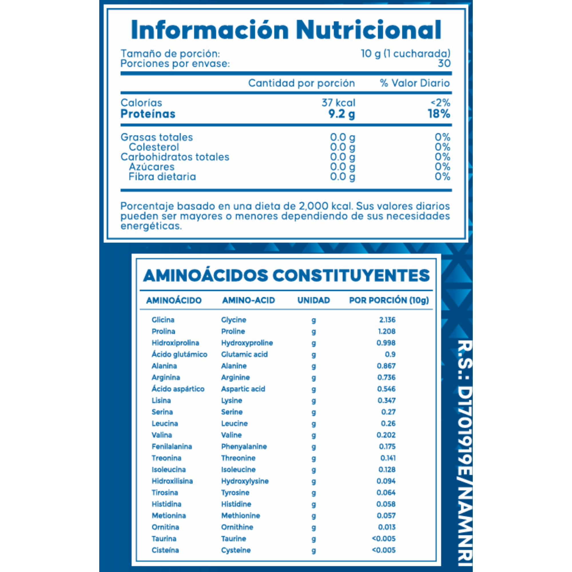 COLAGENO HIDROLIZADO ALEMAN ULTRA PREMIUM VISCOFAN COLLINSTANT 200GR - 3